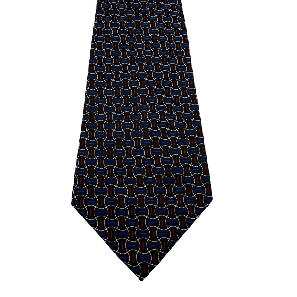Polo Ralph Lauren Silk Necktie Geometric Pattern Business‎ Career 57"